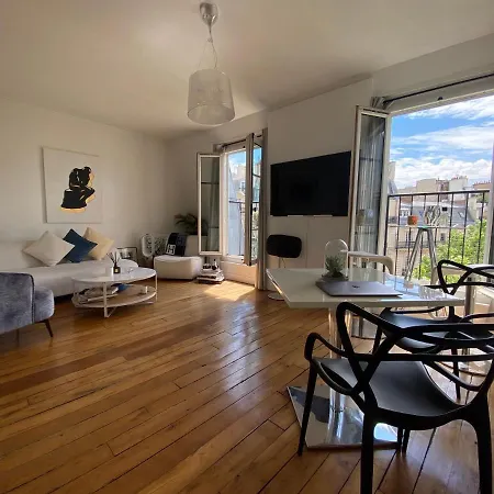 Lumineux, Parc Monceau, Champs Elysées, Sacré Coeur Appartement