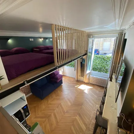 Beautiful Mini Loft Near Saint-lazare Appart hôtel Paris
