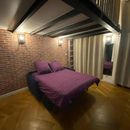Beautiful Mini Loft Near Saint-lazare Appart hôtel