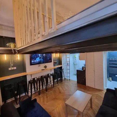 Beautiful Mini Loft Near Saint-lazare Appart hôtel *