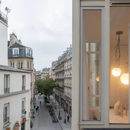 Nice 37m With Balcony Near The Louvre Appartement