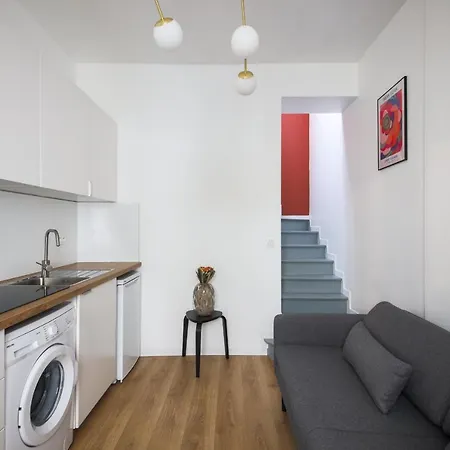 4#duplex 2 Pers#paris 15#commerce#ac Apartment Paris