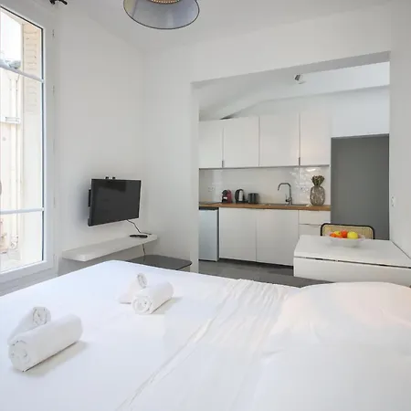 5#studio 2pers#paris 15#commerce#ac Apartment Paris