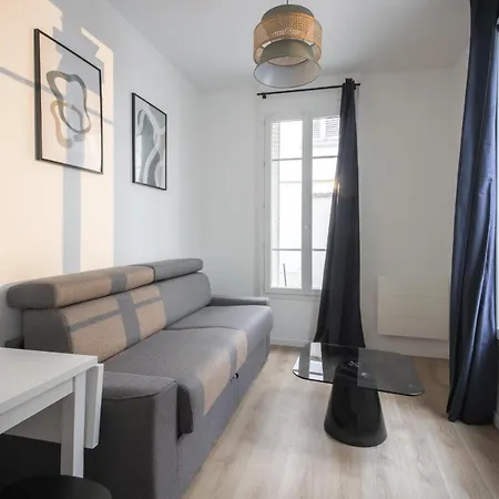 5#studio 2pers#paris 15#commerce#ac Apartment *