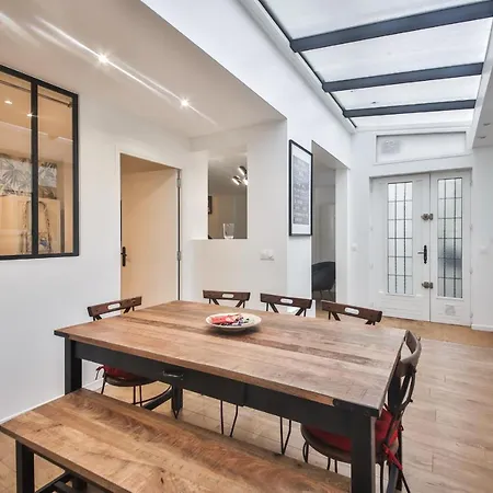 2.luxueux Duplex 6/8pers/full Equipped/republique *