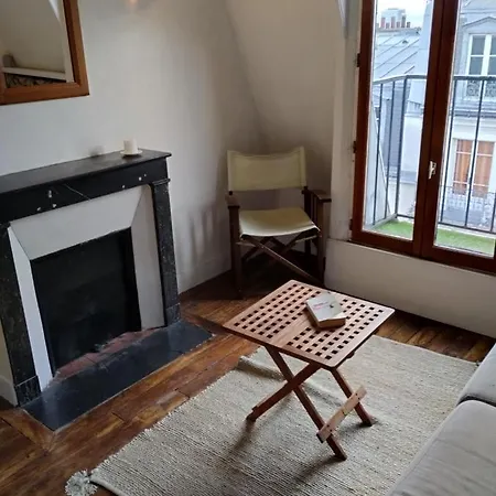 Appartement F1 Cosy Montmartre Avec Balcon Paris