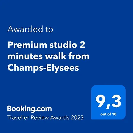 Apartament Premium 2 Minutes Walk From Champs-elysees Paryż