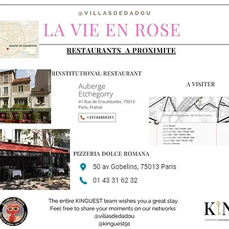 Luxury La Vie En Rose Jacuzzi Terrasse Parking * Paris