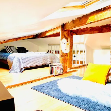 Direct Views Of Eiffel Tower & Sacre-coeur From Mezzanine - 10 Mins To Center Apartment Paris