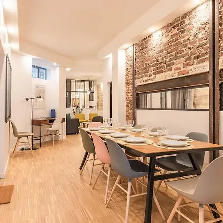 Apartment Design Architect Loft For 10 Guests Near Metro *