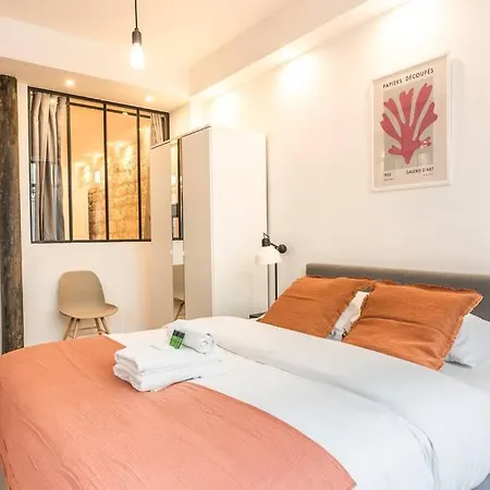 Design Architect Loft For 10 Guests Near Metro Paris