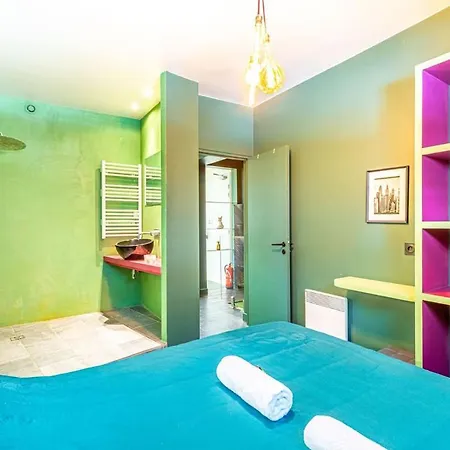 Guestready - Beautiful And Colourful Apt In The 19th Arrond Apartamento *