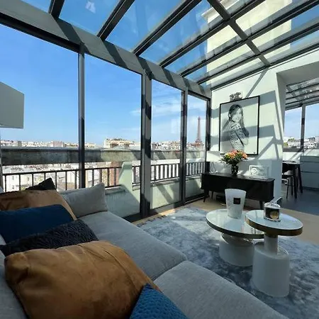 Luxury Penthouse - Eiffel Tower アパート *