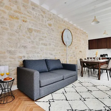 Welcoming - 2br-8p - Montorgueil Apartament