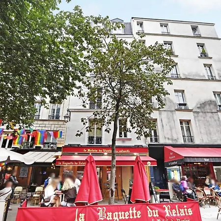 Cosy Renovated 1bdr On Rue Des Archives Marais Clim 5 *