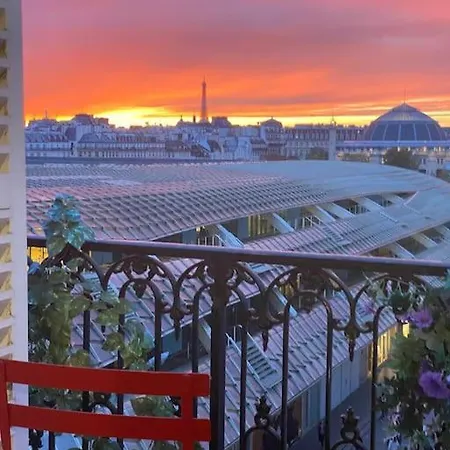 « lescostreet » Les Halles : Vue Tour Eiffel Paris