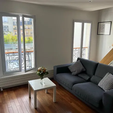 Duplex In Montmartre 4-5 Personnes * 巴黎