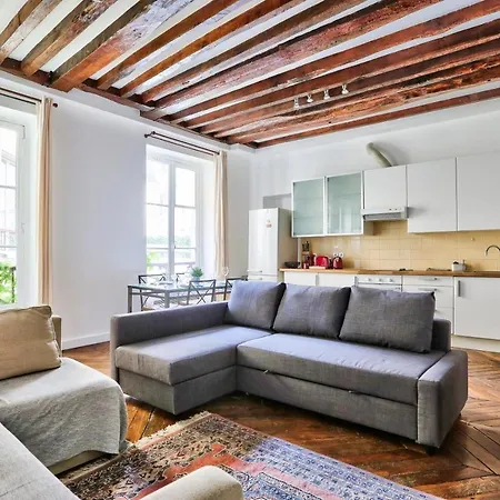 Chatelet Les Halles Superb Апартаменты Париж