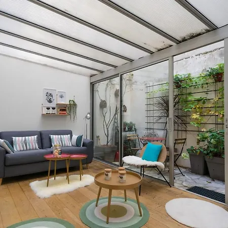 Chic Avec Patio - 2br 6p - Le Marais アパート *
