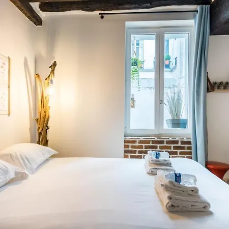 Chic Avec Patio - 2br 6p - Le Marais アパート パリ