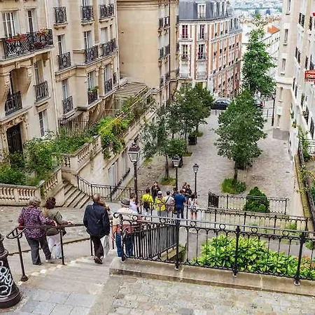 公寓 Dernier Etage A Montmartre