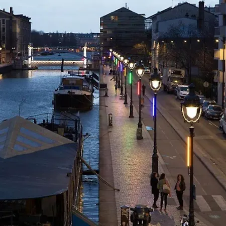 70 M² Pres Des Bateaux - By The Canal アパート パリ