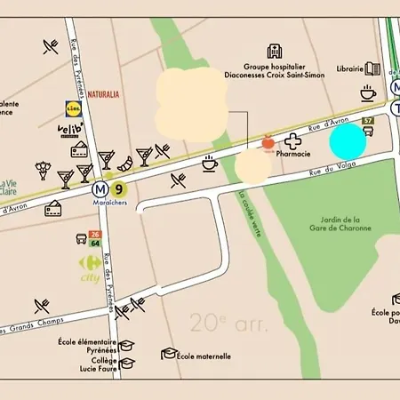 Apartamento Canopee, Paisible, Chaleureux, Lumineux, Balcon *