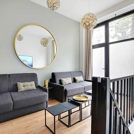Spacieux -2br-8p-proche Nation Apartment