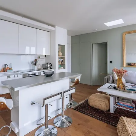 Cozy 1bd For 2-republiquecanal Saint Martin 公寓 巴黎