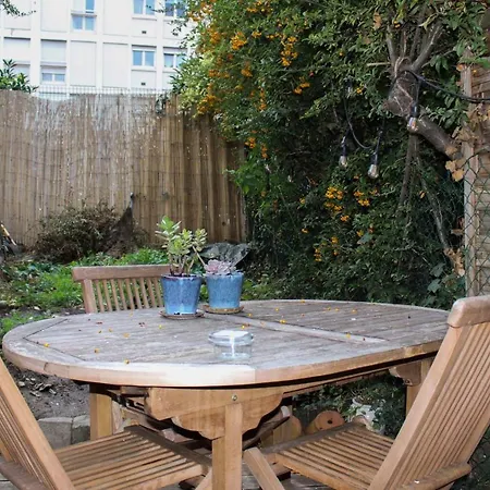 New Cocoon With Garden Near Buttes-chaumont *