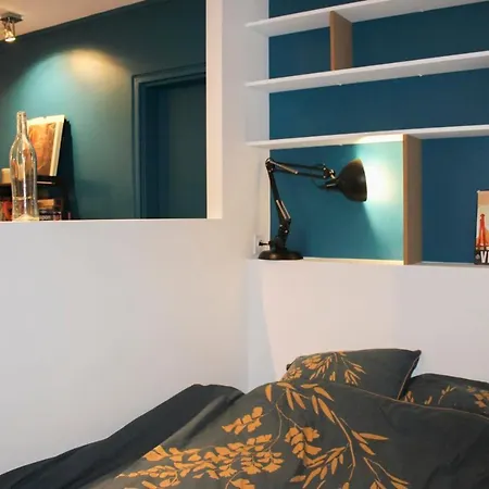 Appartement New Cocoon With Garden Near Buttes-chaumont