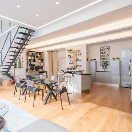Apartment Loft Design & Familial Parc Des Buttes Chaumont