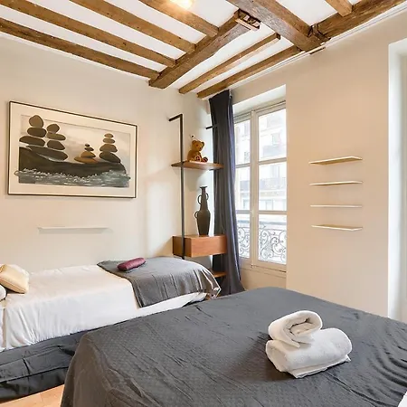 Urban Flat 73 - Luxury Parisian Flat Near Les Halles Rivoli アパート *