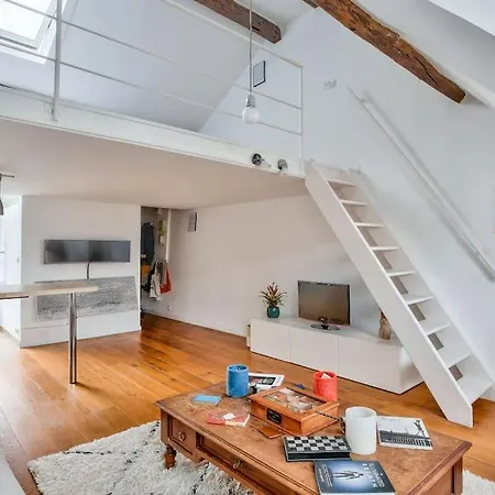 Appartamento Magnifique Duplex Avec Vue Sur La Tour Eiffel Parigi