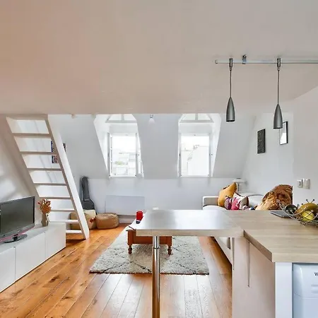 Magnifique Duplex Avec Vue Sur La Tour Eiffel Appartamento *