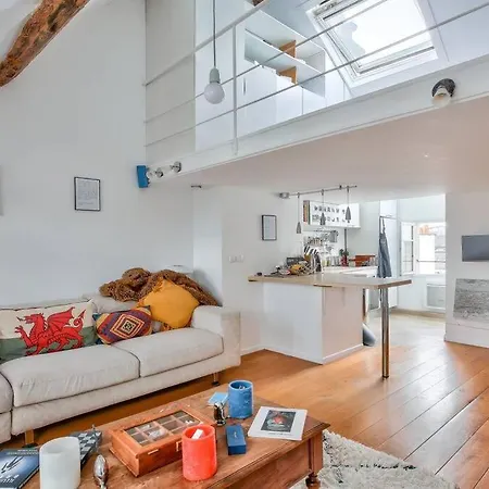 Magnifique Duplex Avec Vue Sur La Tour Eiffel Appartamento