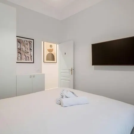 公寓 8pers#4bedrooms#4bathrooms#lafayette 巴黎