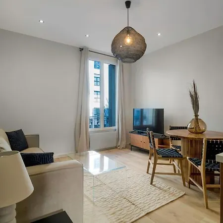 公寓 12.appart 4pers#1 Bedroom #pere Lachaise #nation