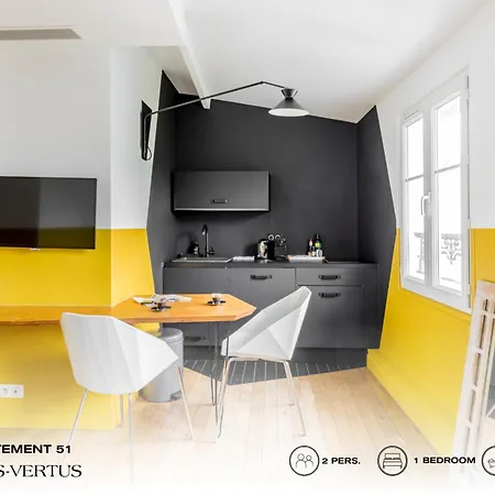 Beauquartier - Marais, Vertus Lägenhet