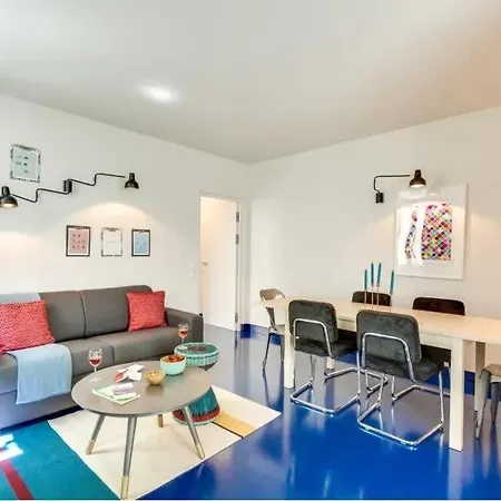 Apartment Modern & Colourful 3bd For 9 Guests In Le Marais! *