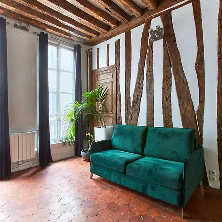 Lägenhet Heart Of & Montorgueil - 1br - Cityapartmentstay Paris