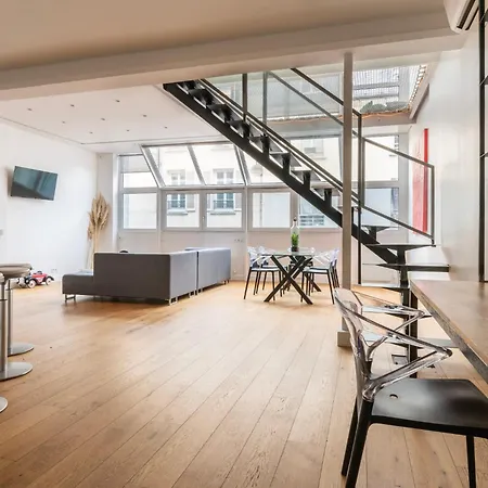 Loft Design & Familial Parc Des Buttes Chaumont Apartment