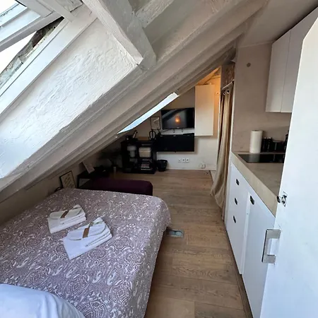Marais Rooftop Studio - Metro Filles Du Calvaire Apartment