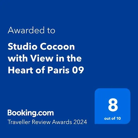 アパート Cocoon With View In The Heart Of 09 パリ