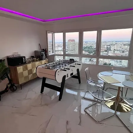 Apartamento With Amazing View Of + Parking Paris