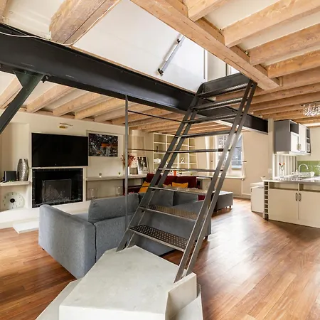 Quartier Mezzanine & 1br Le Marais Temple Free Netflix