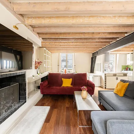 Quartier Mezzanine & 1br Le Marais Temple Free Netflix