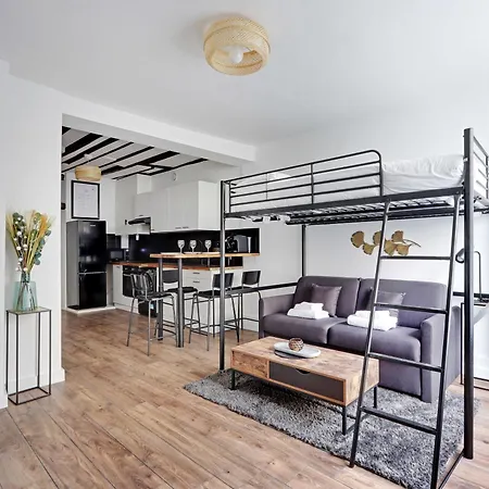 Spacious Studio Cute Neighborhood - Place D'italie *