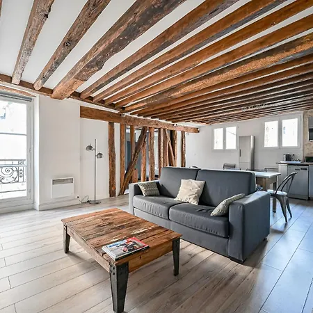 Grand 2 Pieces Typique Du Marais Apartment *