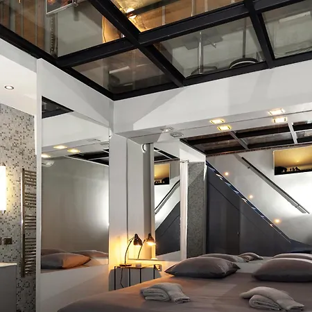 Loft Atypique Avec Terrasse, Calme Et Cosy Apartament